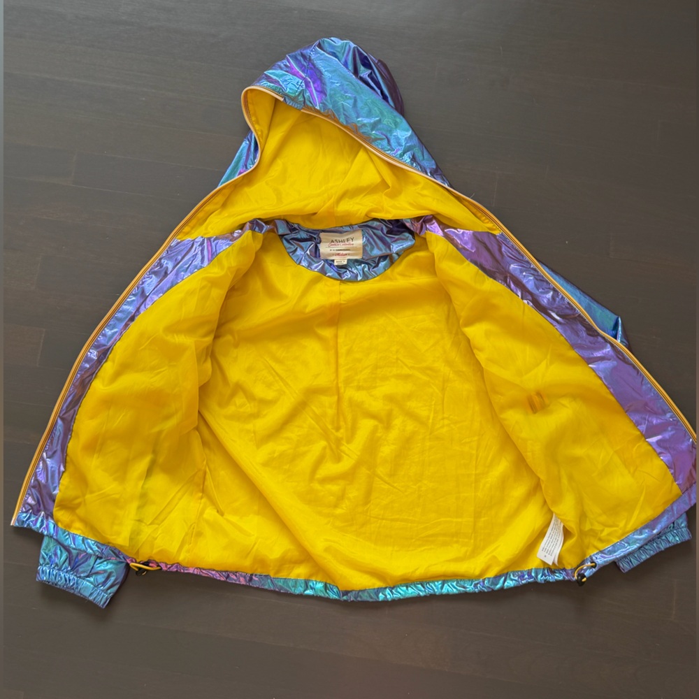 ASHLEY by 26 INTERNATIONAL Sunrise
Collection Iridescent Jacket Zip Up Medium - Picture 6 of 8